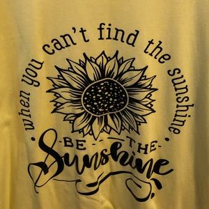 NWOT sunshine tshirt